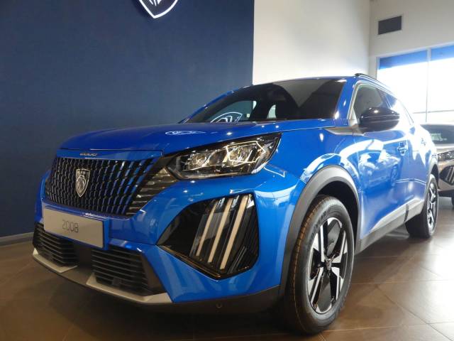 Peugeot 2008 1.2 PureTech Allure Euro 6 (s/s) 5dr SUV Petrol Vertigo Blue