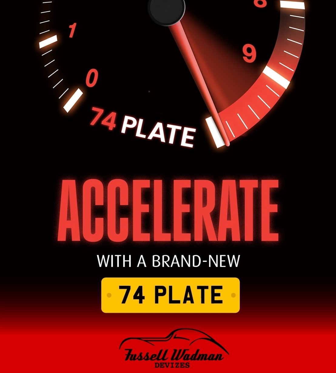 Put your foot on the accelerator and get ready for the 74-plate change