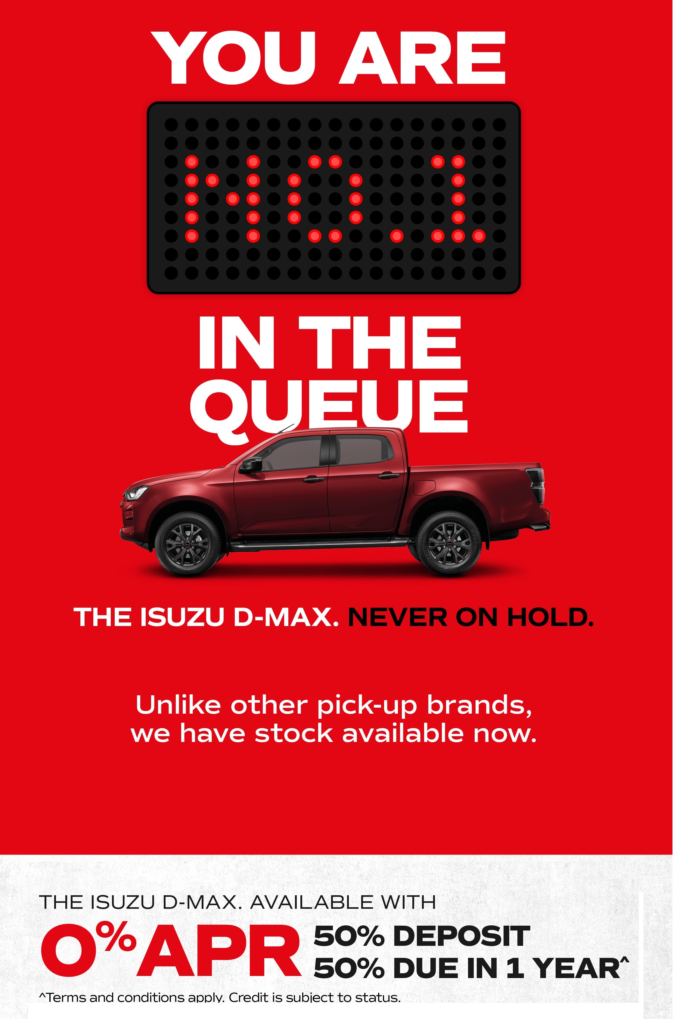 The New Isuzu D-Max - In stock and available Now!