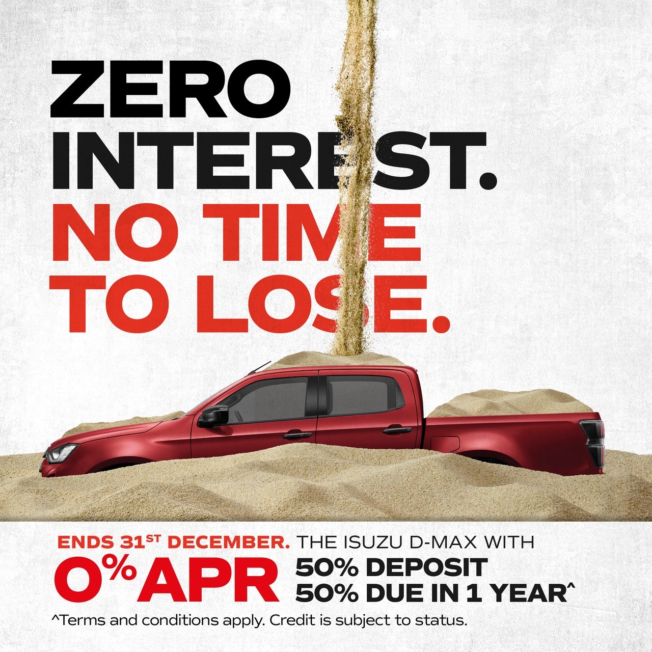 New Isuzu 2024 Offer – “Time is running out”!